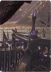 Minas Morgul, Dark Fortress (24/24) Art Card